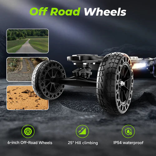 isinwheel V10 Off Road Electric Skateboard with Ambient Light & Remote Control isinwheel V10 Off Road Electric Skateboard with Ambient Light & Remote Control