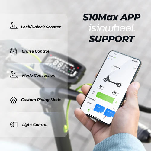 isinwheel S10Max 1000W High-End Commuting Electric Scooter 2025 Upgraded Version isinwheel S10Max 1000W High-End Commuting Electric Scooter 2025 Upgraded Version