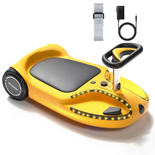iScooter TC3 Electric Wiggle Car 4 in 1 Ride on Toy 3 Speed Modes For Ages 3+ with Lithium Rechargeable Battery&Pull Rope iScooter TC3 Electric Wiggle Car 4 in 1 Ride on Toy 3 Speed Modes For Ages 3+ with Lithium Rechargeable Battery&Pull Rope