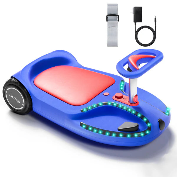 iScooter TC3 Electric Wiggle Car 4 in 1 Ride on Toy 3 Speed Modes For Ages 3+ with Lithium Rechargeable Battery&Pull Rope iScooter TC3 Electric Wiggle Car 4 in 1 Ride on Toy 3 Speed Modes For Ages 3+ with Lithium Rechargeable Battery&Pull Rope