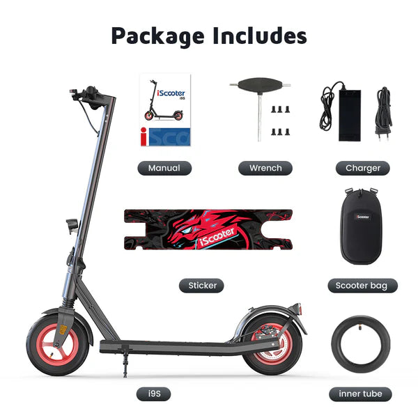iScooter i9S Commutes Electric Scooter 500W Motor iScooter i9S Commutes Electric Scooter 500W Motor