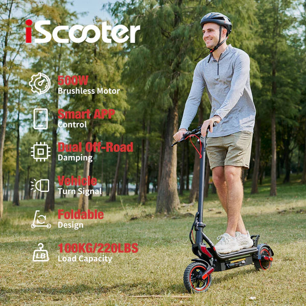 iScooter W8 500W Off-Road Tires Electric Scooter iScooter W8 500W Off-Road Tires Electric Scooter
