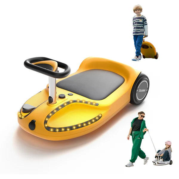 iScooter TC3 Electric Wiggle Car 4 in 1 Ride on Toy 3 Speed Modes For Ages 3+ with Lithium Rechargeable Battery&Pull Rope iScooter TC3 Electric Wiggle Car 4 in 1 Ride on Toy 3 Speed Modes For Ages 3+ with Lithium Rechargeable Battery&Pull Rope