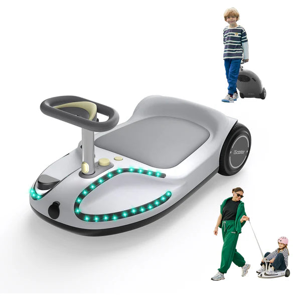iScooter TC3 Electric Wiggle Car 4 in 1 Ride on Toy 3 Speed Modes For Ages 3+ with Lithium Rechargeable Battery&Pull Rope iScooter TC3 Electric Wiggle Car 4 in 1 Ride on Toy 3 Speed Modes For Ages 3+ with Lithium Rechargeable Battery&Pull Rope