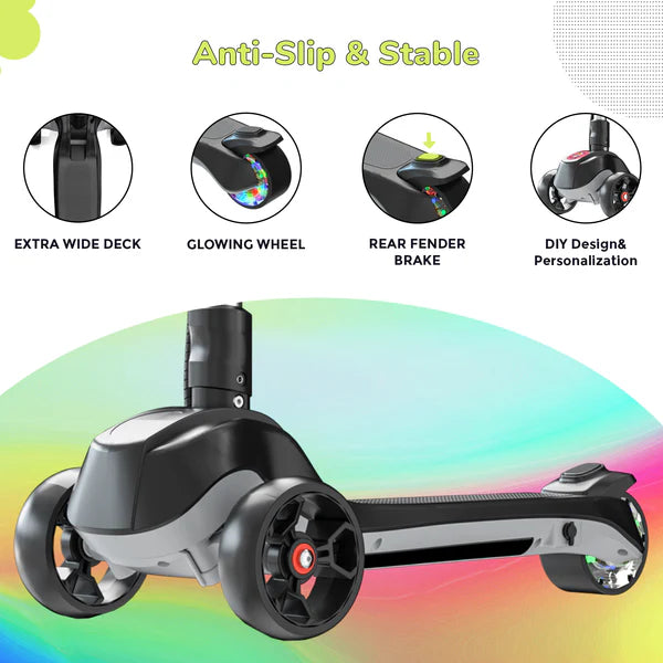 iScooter iK2 3-Wheel Electric Scooter Adjustable Height for Kids Ages 3-8 Unique Gift iScooter iK2 3-Wheel Electric Scooter Adjustable Height for Kids Ages 3-8 Unique Gift