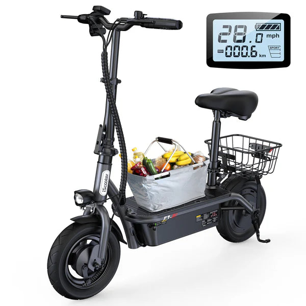 iScooter F3 1000W Motor Electric Scooter with Seat iScooter F3 1000W Motor Electric Scooter with Seat