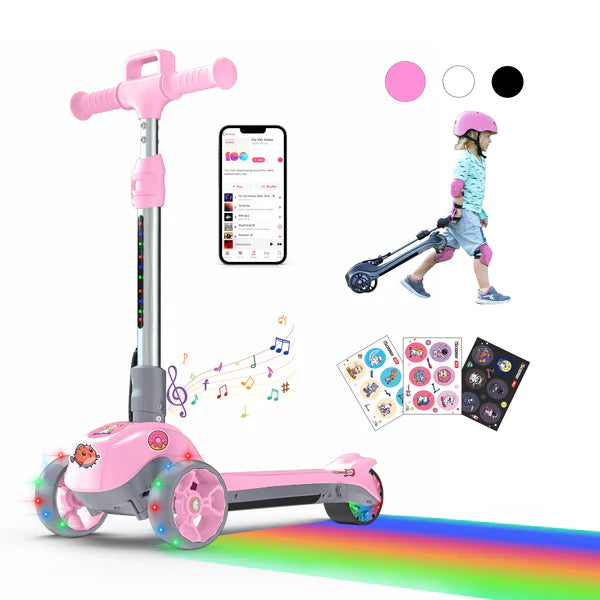 iScooter iK2 3-Wheel Electric Scooter Adjustable Height for Kids Ages 3-8 Unique Gift iScooter iK2 3-Wheel Electric Scooter Adjustable Height for Kids Ages 3-8 Unique Gift