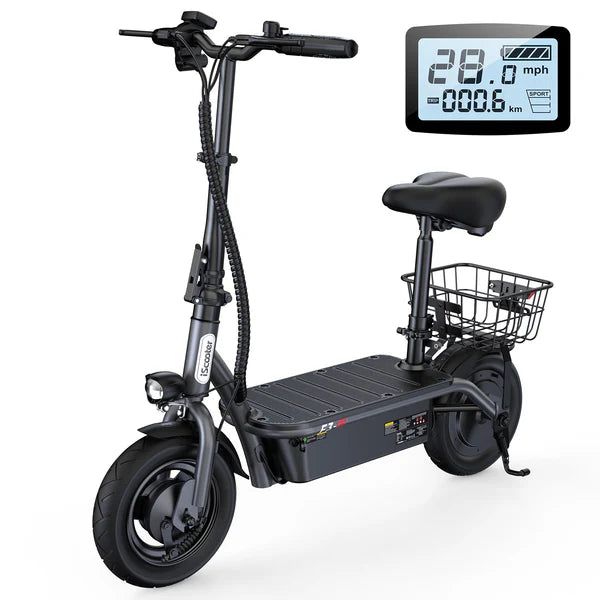 iScooter F3 1000W Motor Electric Scooter with Seat iScooter F3 1000W Motor Electric Scooter with Seat