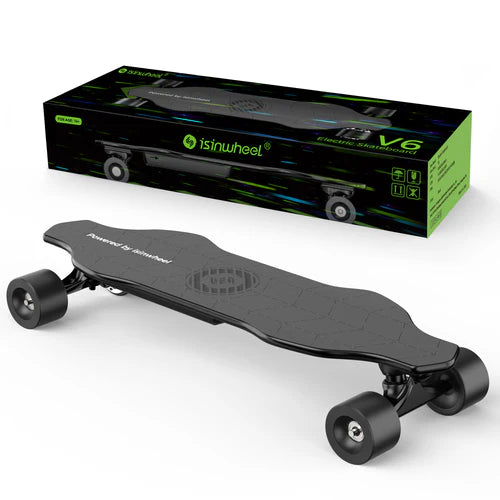 isinwheel V6 Electric Skateboard with Remote Control isinwheel V6 Electric Skateboard with Remote Control