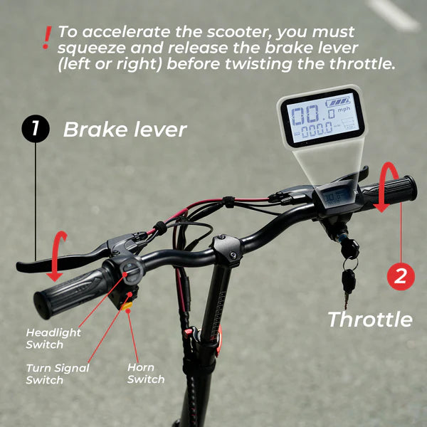 iScooter i14 800W Electric Scooter with Seat & Basket for Adults iScooter i14 800W Electric Scooter with Seat & Basket for Adults