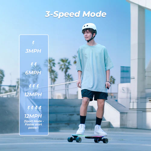 isinwheel V6 Pro Electric Skateboard with Pedal Lights & Remote Control isinwheel V6 Pro Electric Skateboard with Pedal Lights & Remote Control