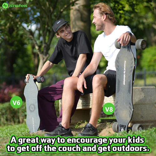 isinwheel V6 Electric Skateboard with Remote Control isinwheel V6 Electric Skateboard with Remote Control