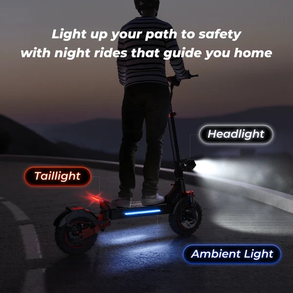 iScooter iX5S Electric Scooter 11" Off-Road Tires iScooter iX5S Electric Scooter 11" Off-Road Tires