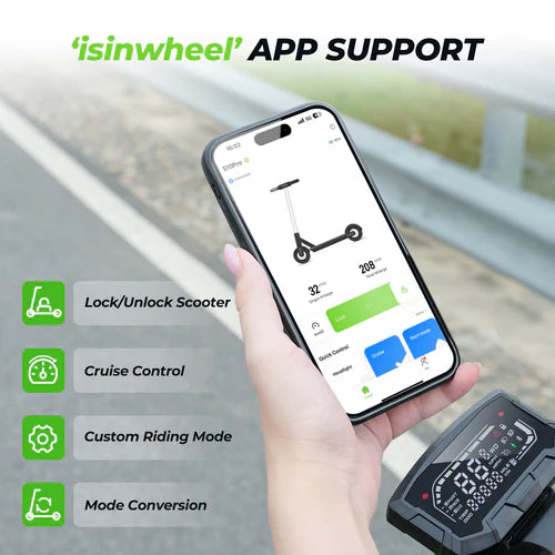 isinwheel S10Pro 800W Commuting Electric Scooter isinwheel S10Pro 800W Commuting Electric Scooter