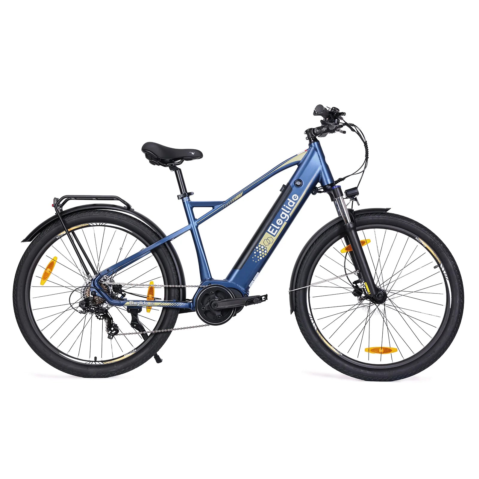 trekking e mountain bike Eleglide C1 Vélo de randonnée avec moteur à entraînement central