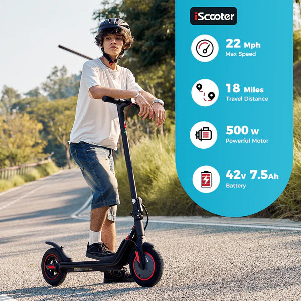 iScooter i9M Foldable Commuting Electric Scooter 500W iScooter i9M Foldable Commuting Electric Scooter 500W