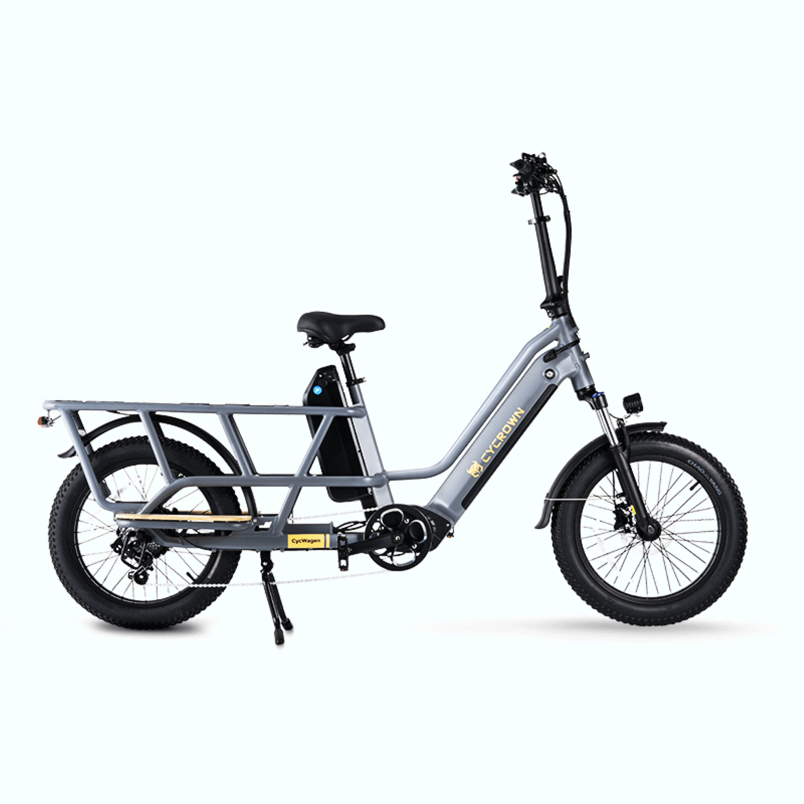 Cycrown CycWagen Dual Battery Longtail Cargo Ebike Cycrown CycWagen Dual Battery Longtail Cargo Ebike