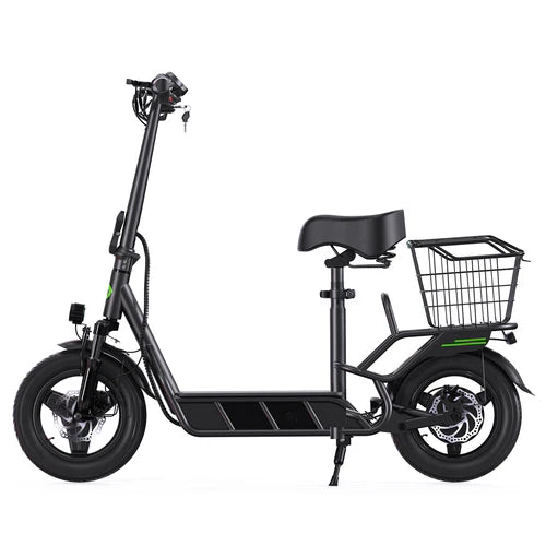 isinwheel Hyper X 700W Electric Scooter with Seat & Basket