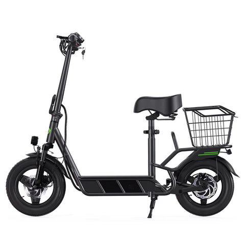 isinwheel Hyper X 700W Electric Scooter with Seat & Basket