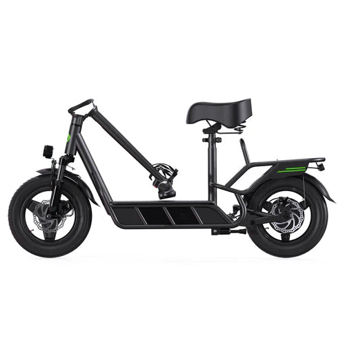 isinwheel Hyper X 700W Electric Scooter with Seat & Basket