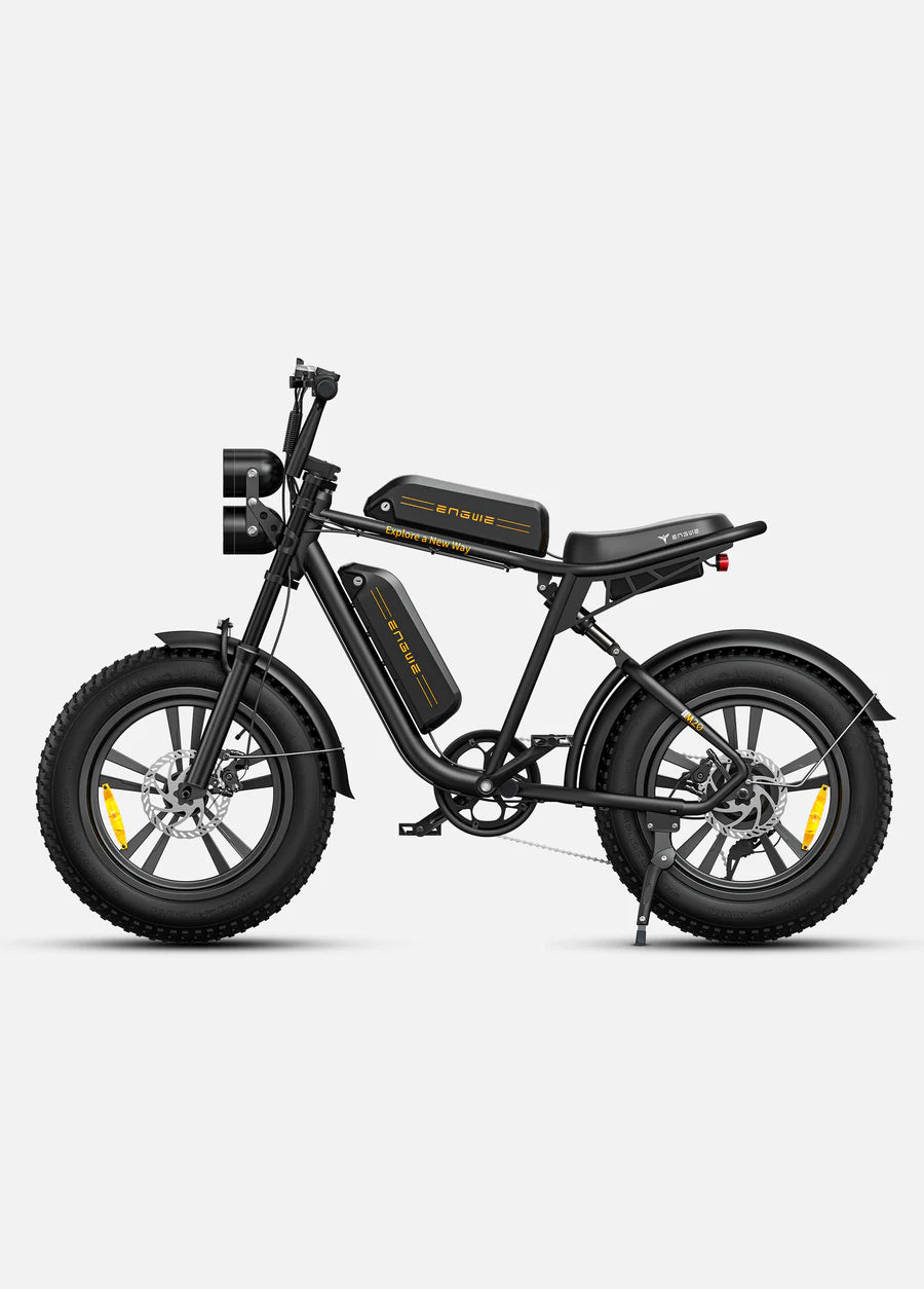 Engwe M20 Full Suspension Fat E-Bike That Looks Like a Motorcycle