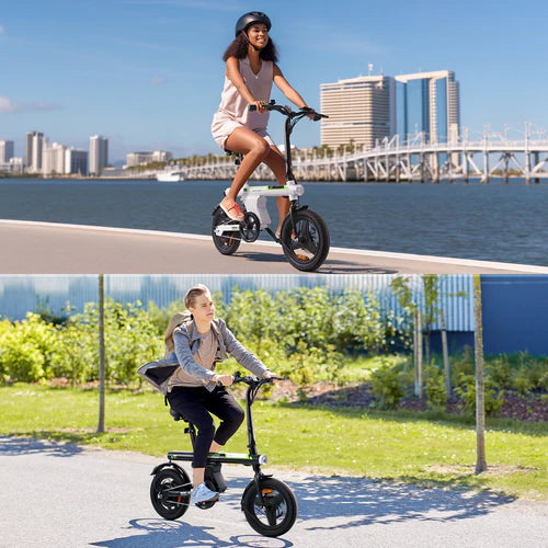 isinwheel U1 Folding Electric Bike for Adults and Teens