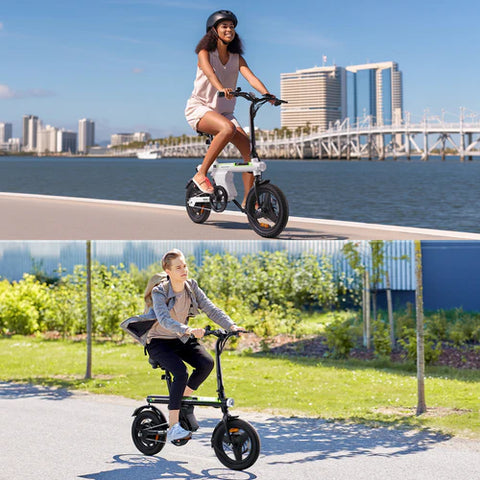 isinwheel U1 Folding Electric Bike for Adults and Teens