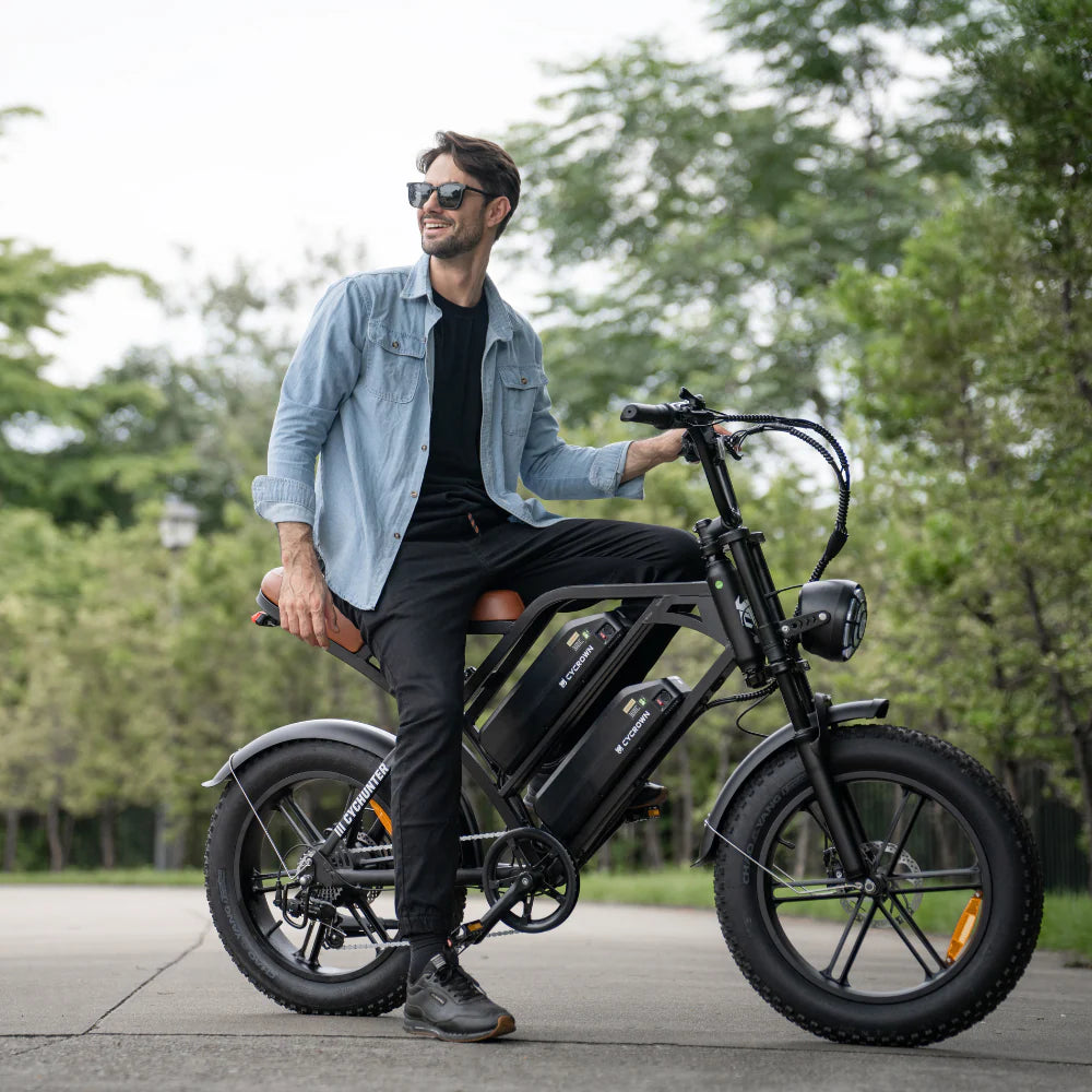 Cycrown CycHunter Moped-Style Ebike