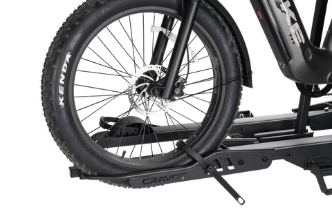 CRAVOT CyberRack E2 PLUS Hitch Bike Rack with Loading Ramp