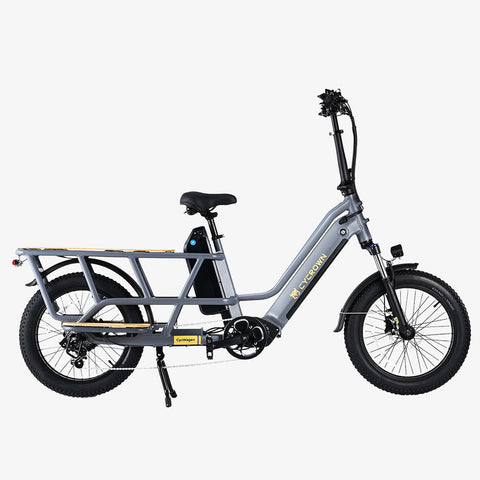 Cycrown CycWagen Dual Battery Longtail Cargo Ebike
