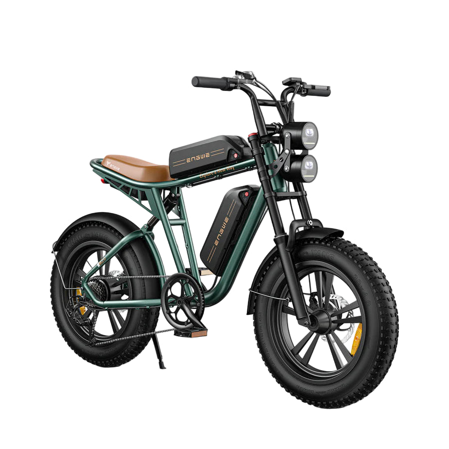 Engwe M20 Full Suspension Fat E-Bike That Looks Like a Motorcycle