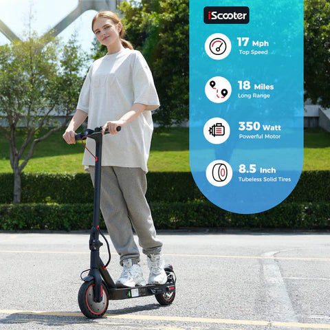 iScooter i9 Foldable Commuting Electric Scooter