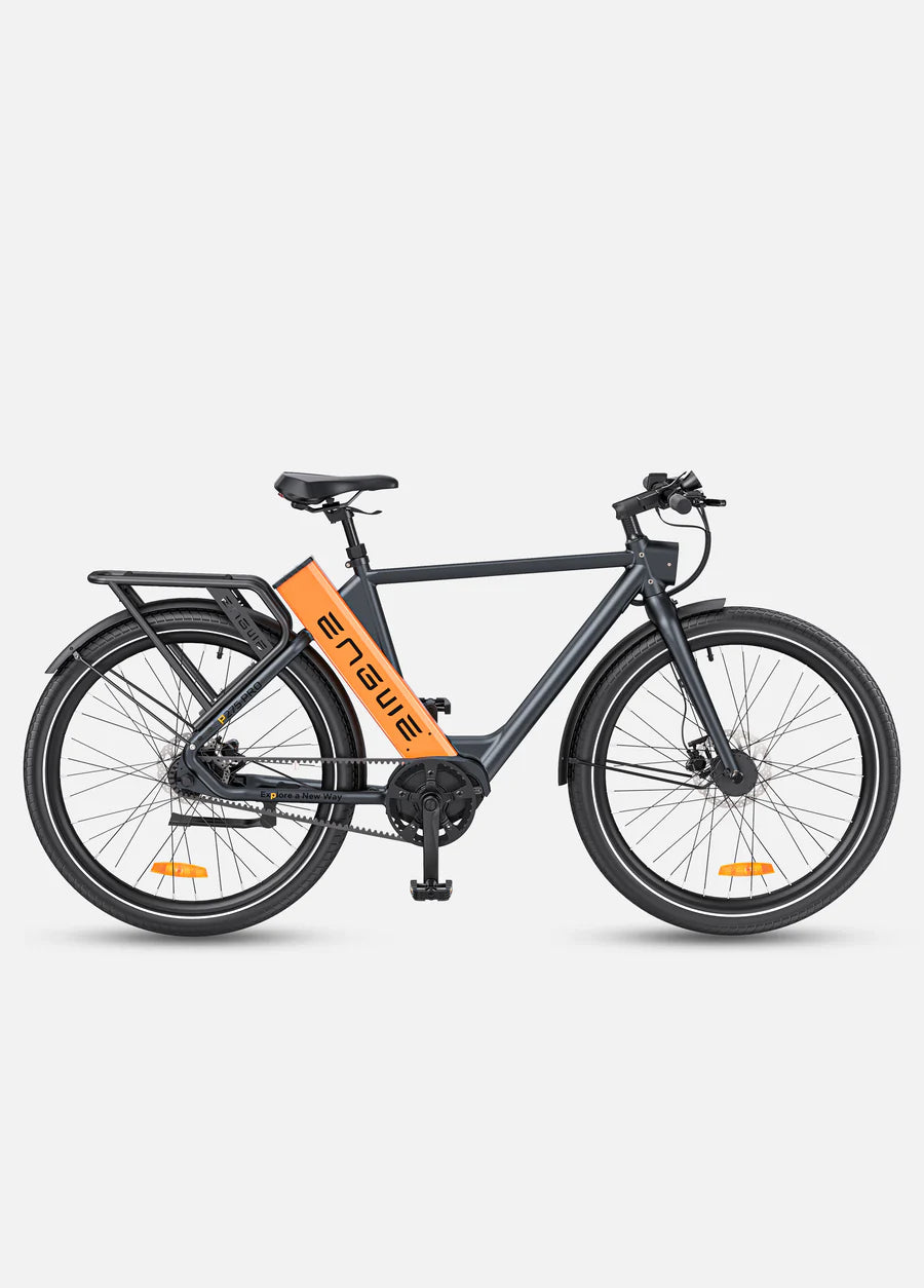 Engwe P275 Pro 250W Bafang Mid-drive Motor 65NM Torque Step Over Commuter E-Bike
