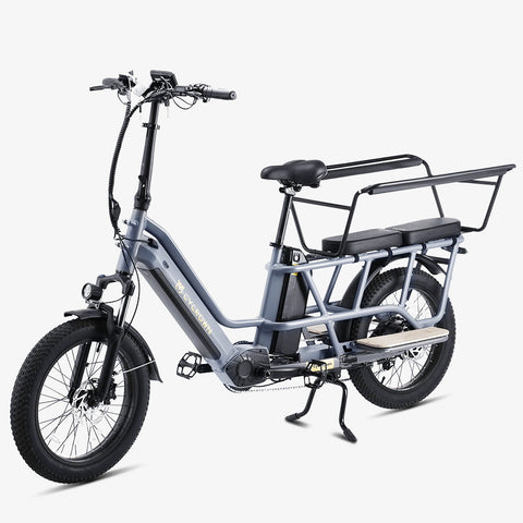 Cycrown CycWagen Dual Battery Longtail Cargo Ebike