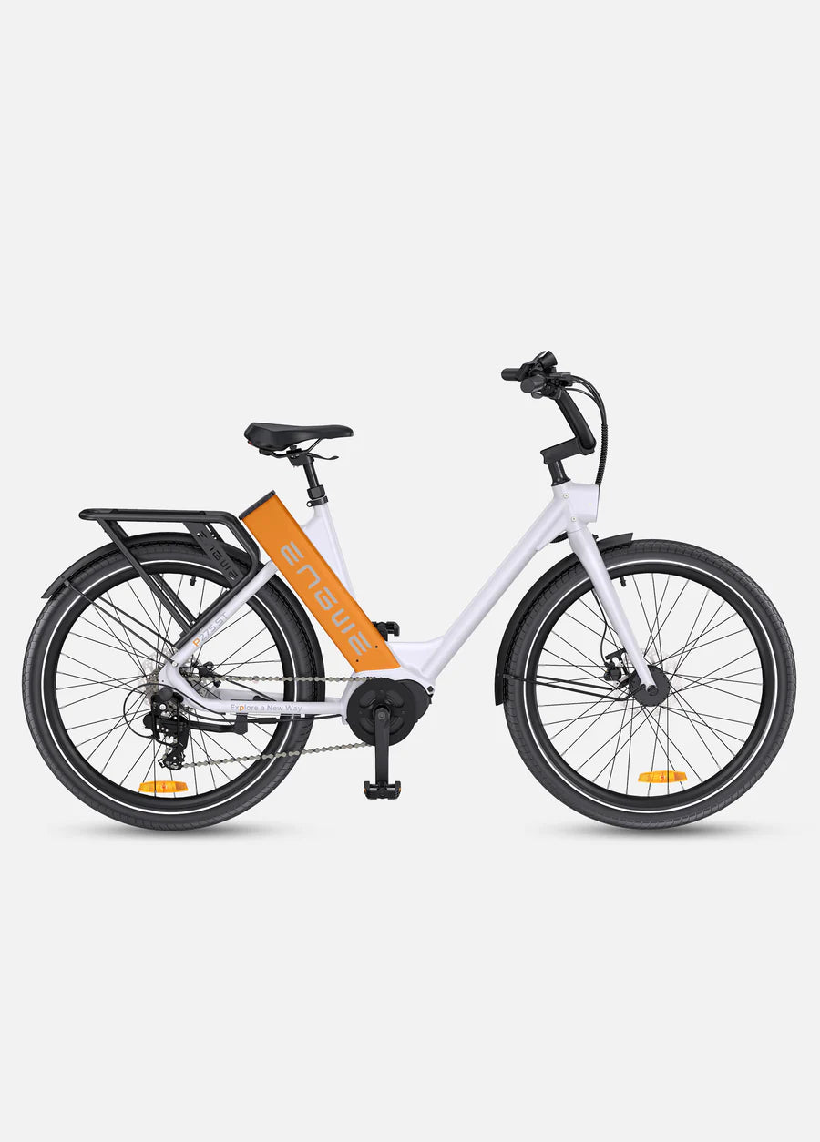 Engwe P275 ST 250W Ananda Mid-drive Motor 70NM Torque Step Thru Urban E-Bike