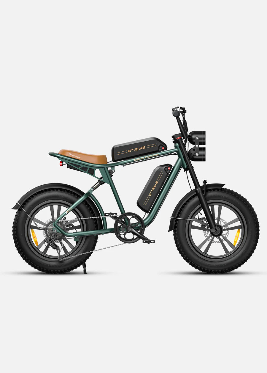 Engwe M20 Full Suspension Fat E-Bike That Looks Like a Motorcycle