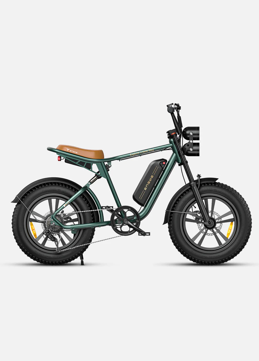 Engwe M20 Full Suspension Fat E-Bike That Looks Like a Motorcycle