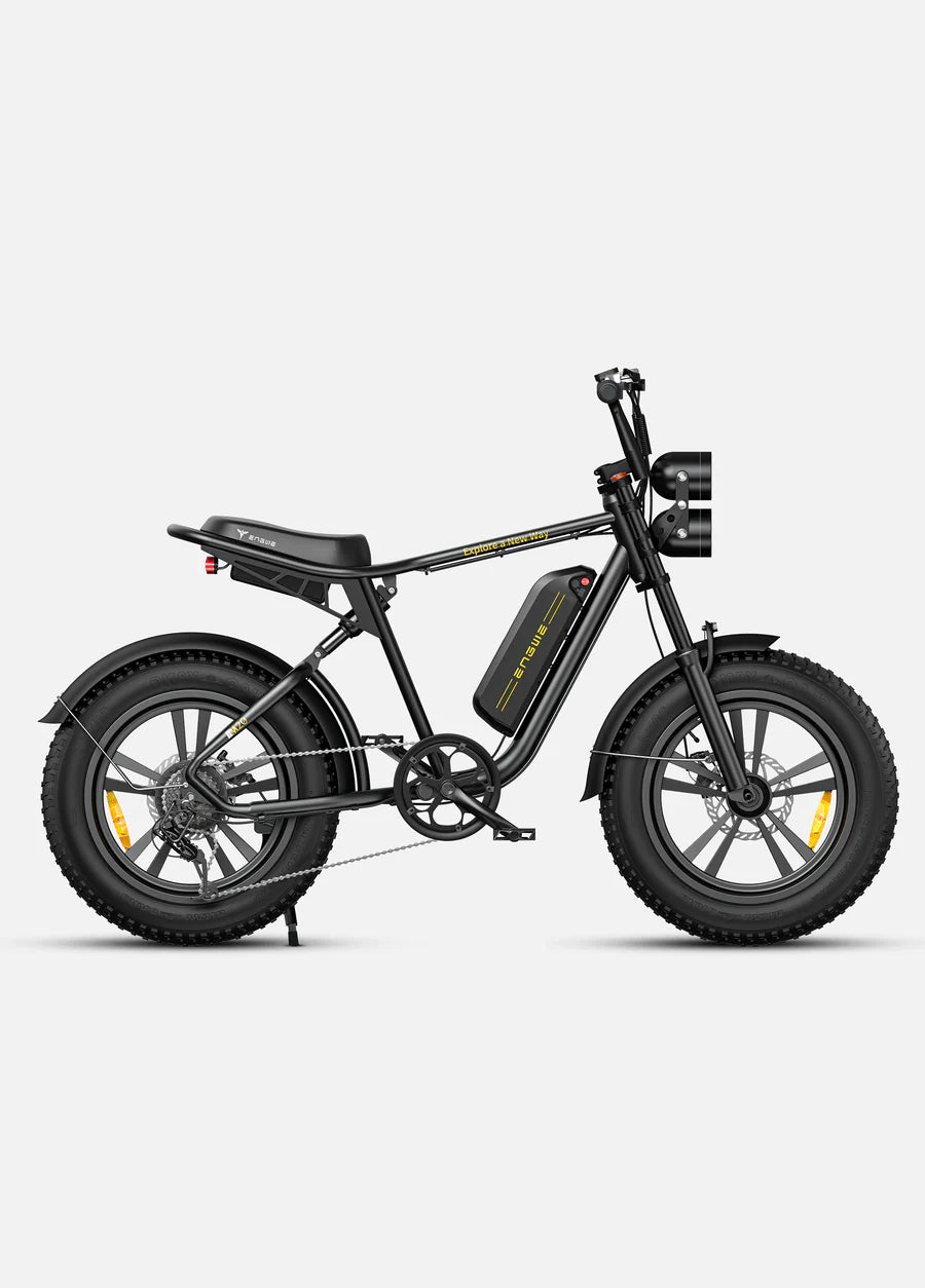 Engwe M20 Full Suspension Fat E-Bike That Looks Like a Motorcycle