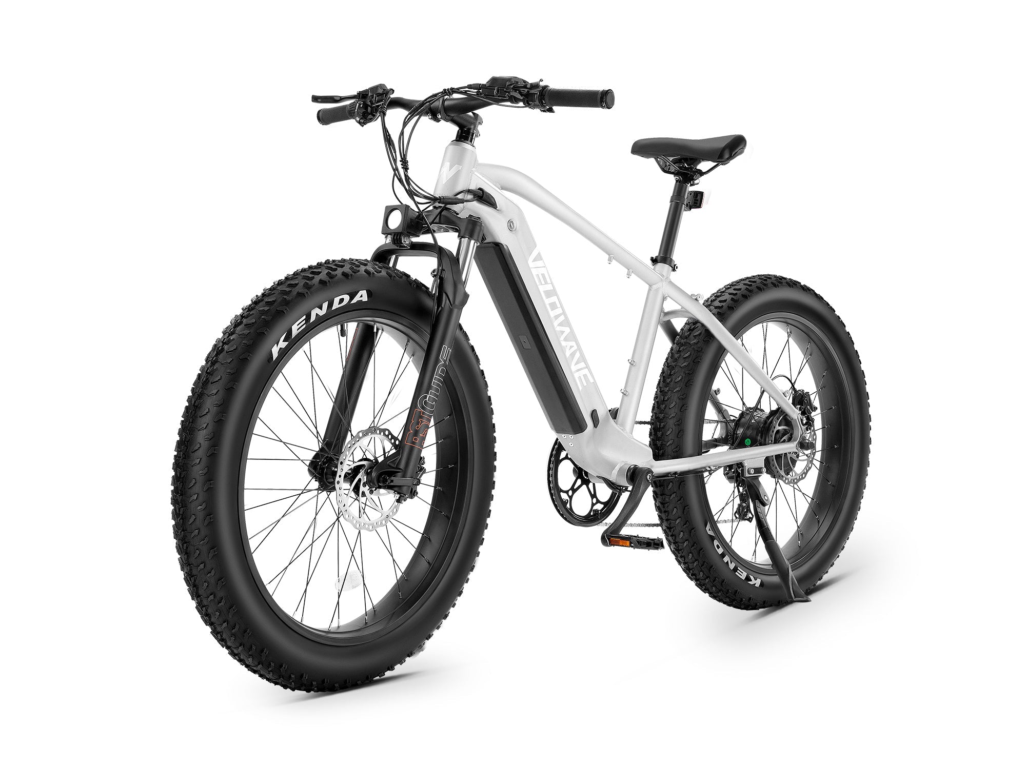Velowave Ranger fat tire electric bike detail