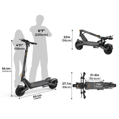 Ausom L2 Max Dual Motor E-Scooter
