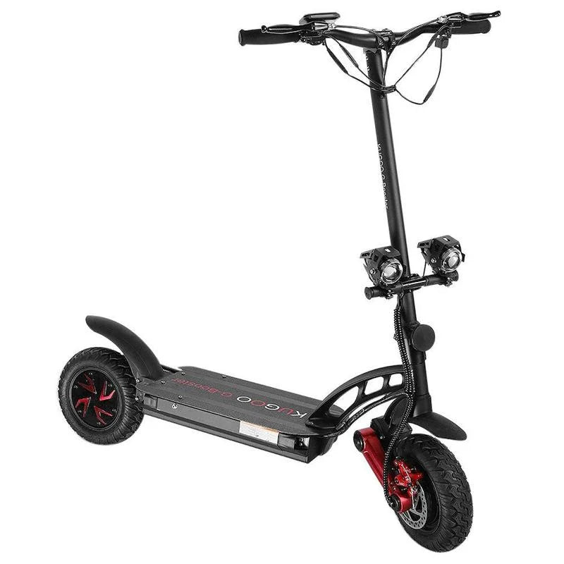 Kugoo G-Booster Electric Scooter 10" Pneumatic Tires Dual 800W Motors 3 Speed Modes