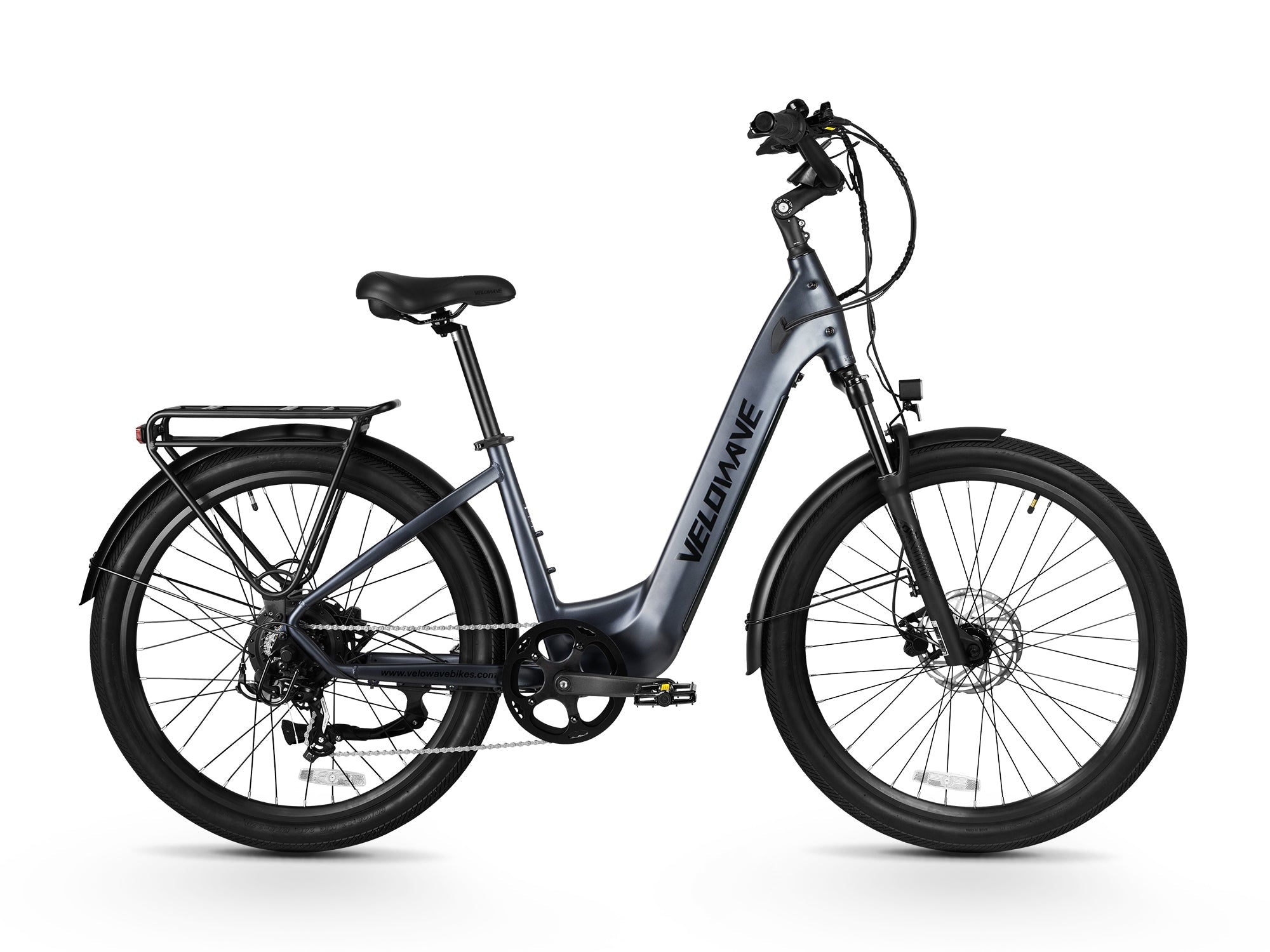 Velowave Breeze T electric bike lifestyle view