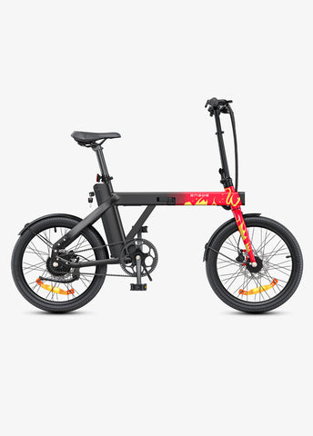 Engwe P20 18.5KG Torque Sensor Folding Urban Electric Bike with Belt Drive