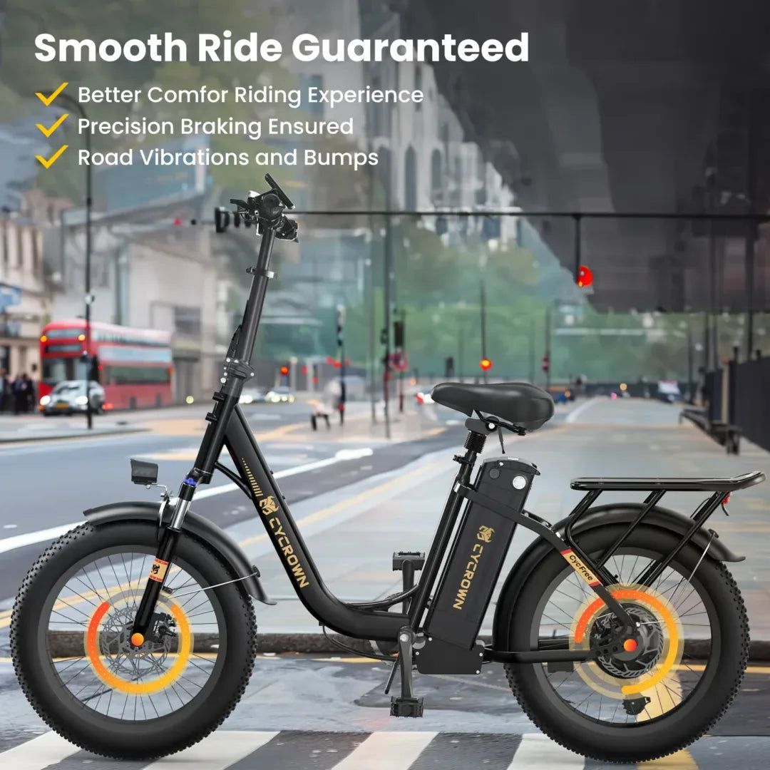 Cycrown CycFree 120KM Long Range Electric Bike