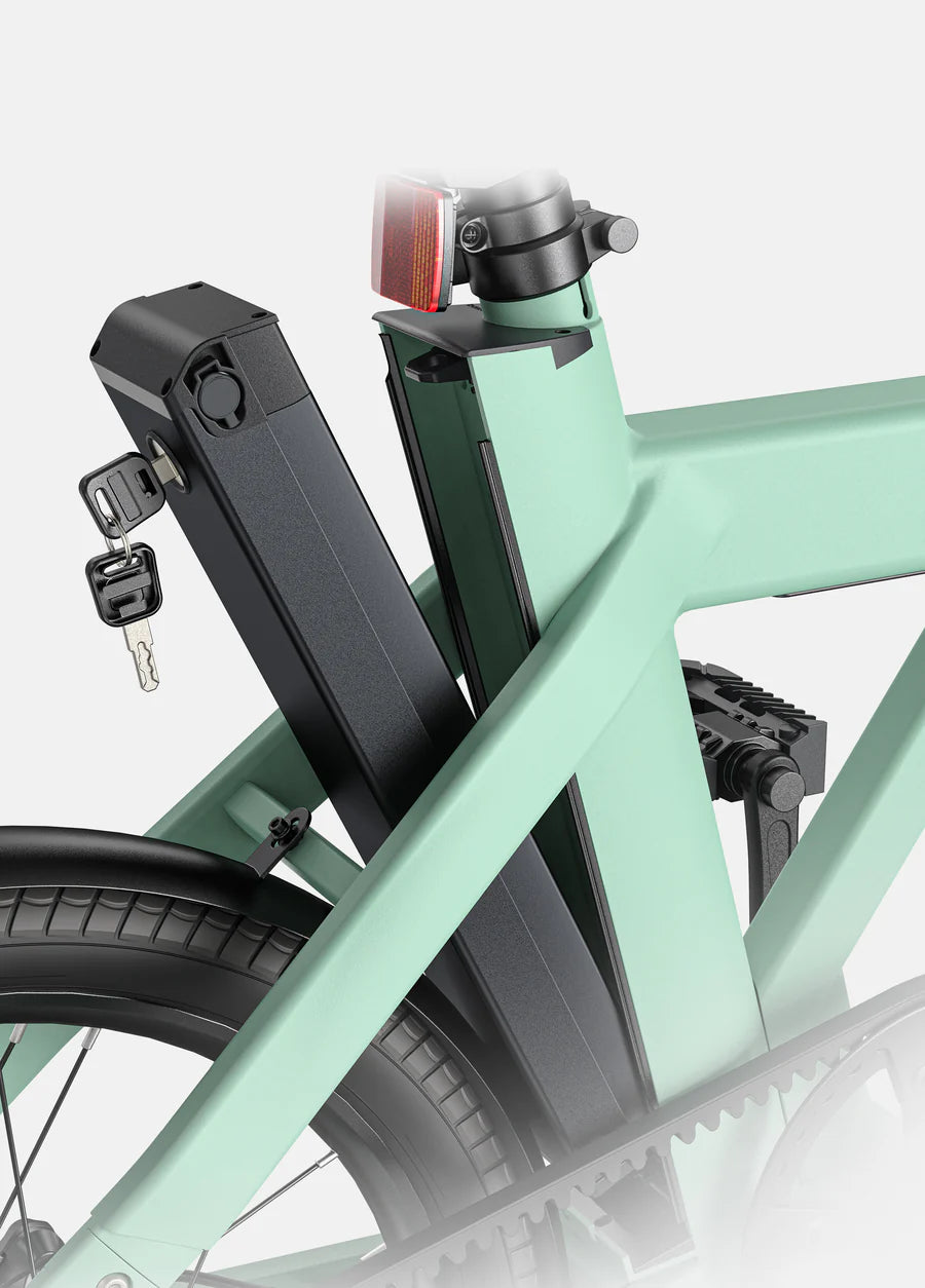 Engwe P20 18.5KG Torque Sensor Folding Urban Electric Bike with Belt Drive