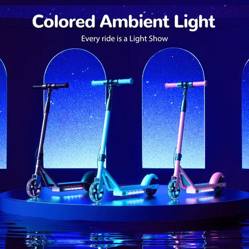 isinwheel S2 Electric Scooter for Kids Ages 6-14
