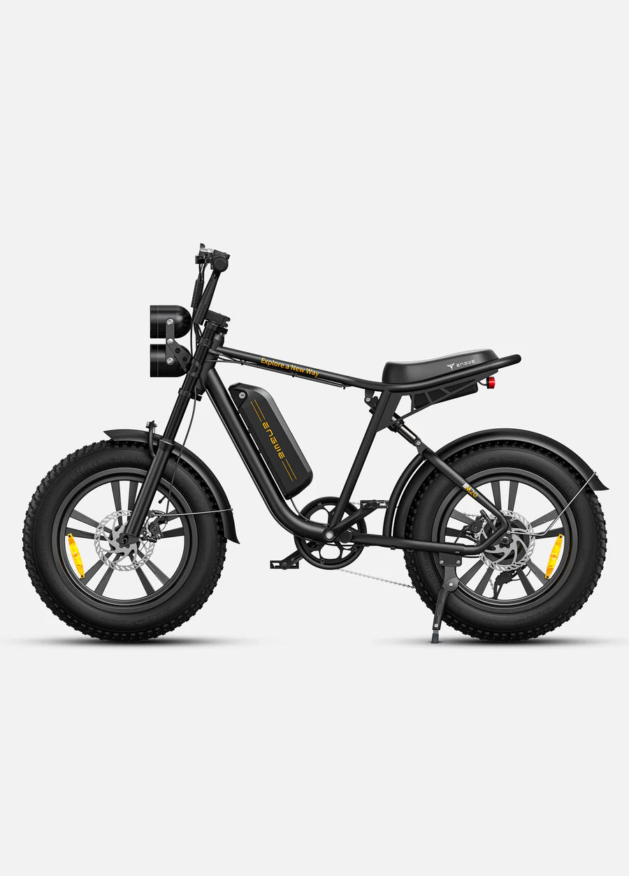 Engwe M20 Full Suspension Fat E-Bike That Looks Like a Motorcycle