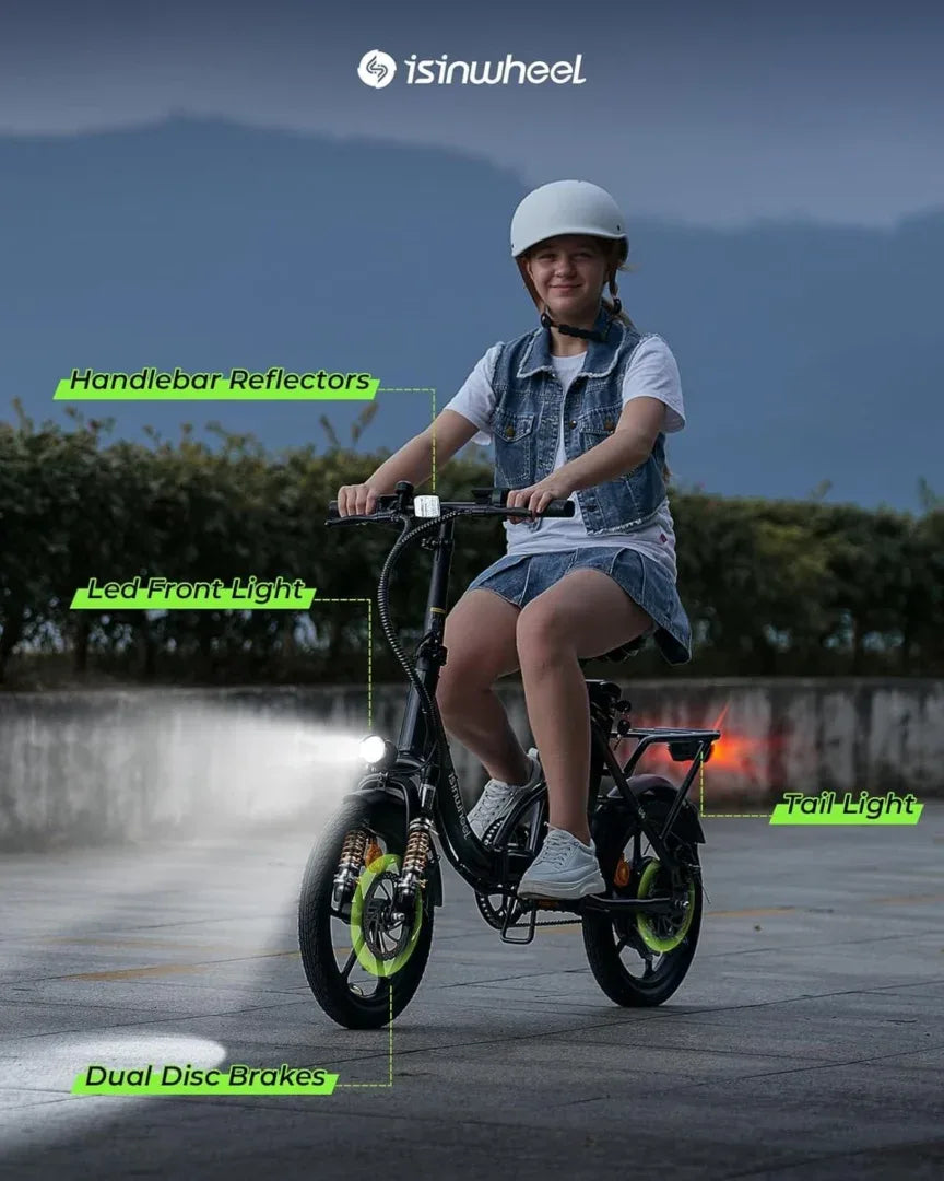 isinwheel U4 Electric Bike for Adults