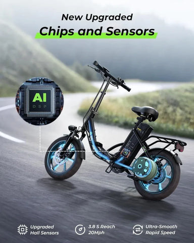 isinwheel U4 Electric Bike for Adults