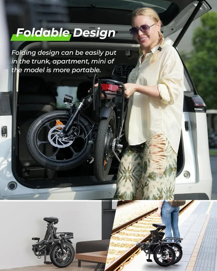 isinwheel U4 Electric Bike for Adults